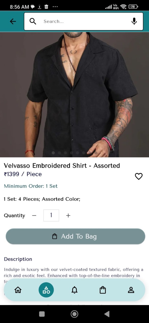 Set Non-Customizable Mobile